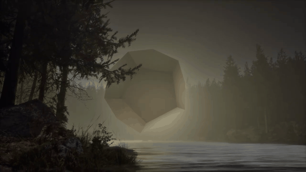 Dodecahedron's Arrival Glass Sculpture