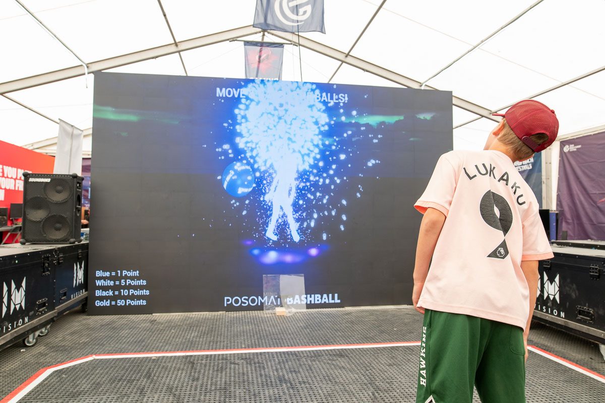 LED Wall Game Interactive POSOMAT