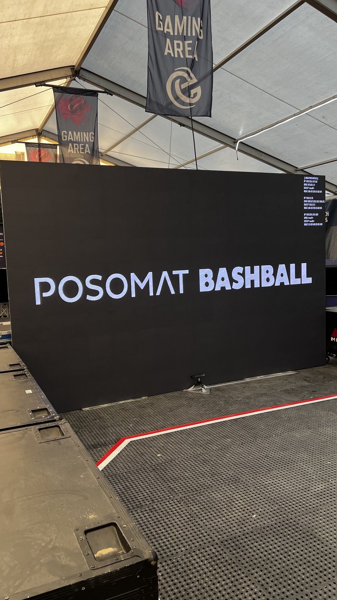 POSOMAT AI CORTEX LED wall calibration process