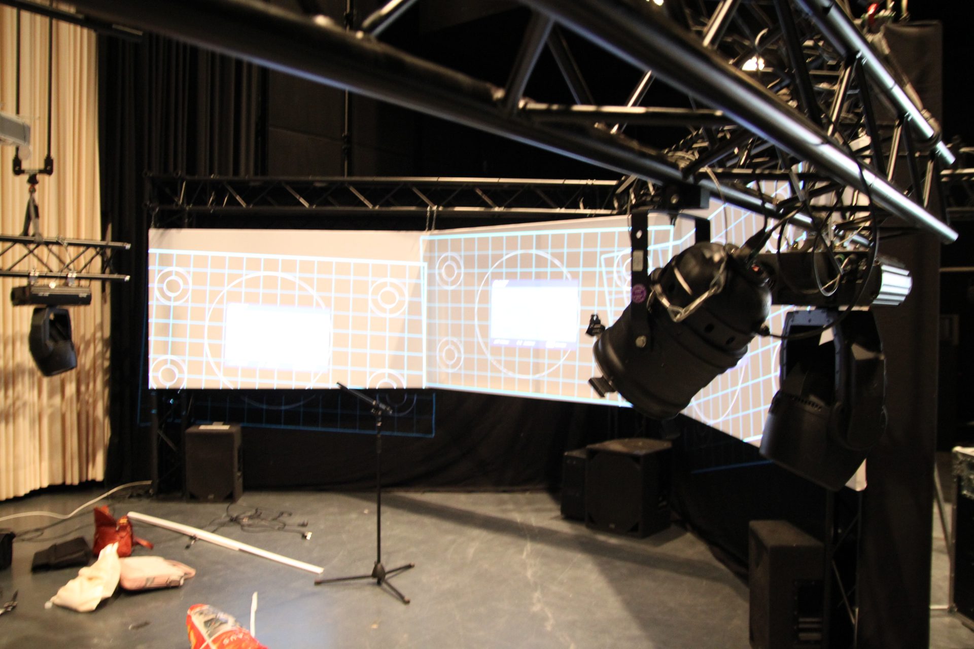 Active Shutter stereoscopic mapping test
