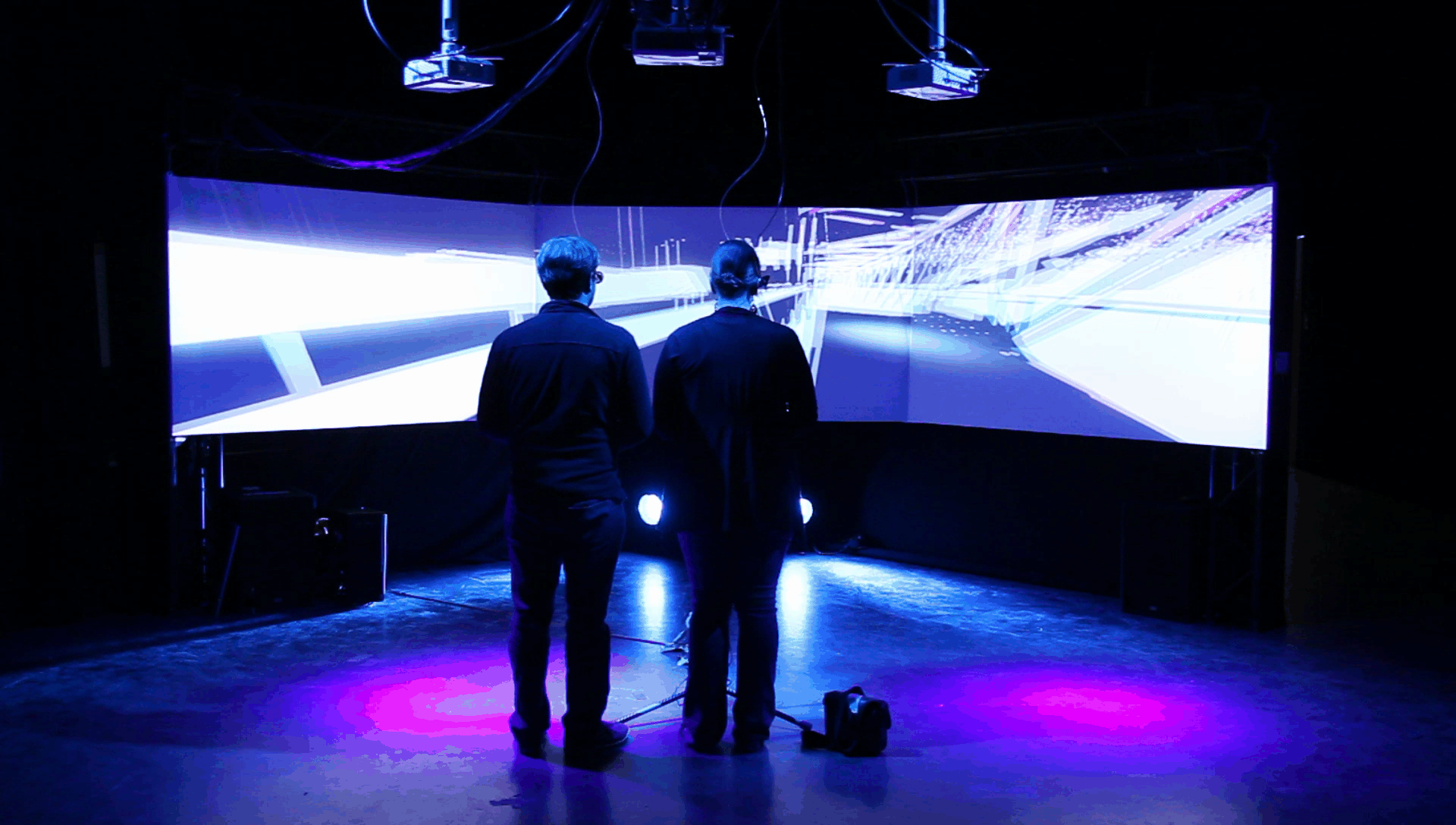 Shade Stereoscopic Multi-Projection Mapping Diagram
